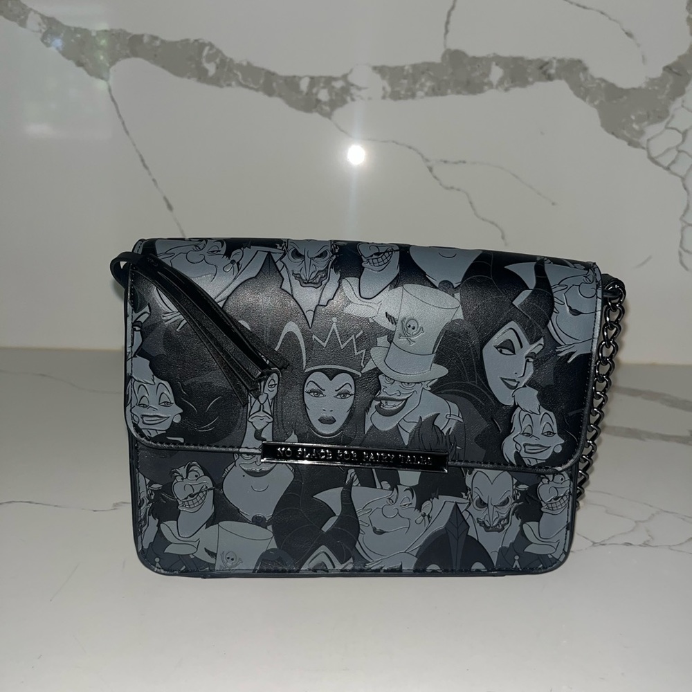 Disney Villains Black Crossbody Loungefly